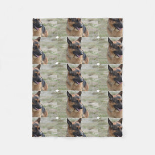 Couverture Polaire Berger allemand adorable
