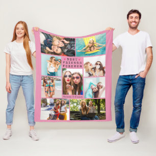 Couverture Polaire BEST AMIS D'AUJOURD'HUI Photo Collections Noms