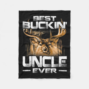 Couverture Polaire Best Buckin' Uncle Jamais Chemise Deer Chasse Buck