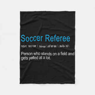 Couverture Polaire Best Hilarious Soccer Referee Definition Funny Gif
