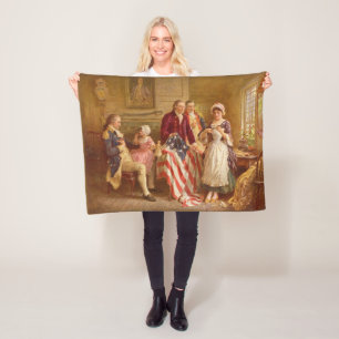 Couverture Polaire Betsy Ross, 1777 (Histoire américaine) (Patriote a