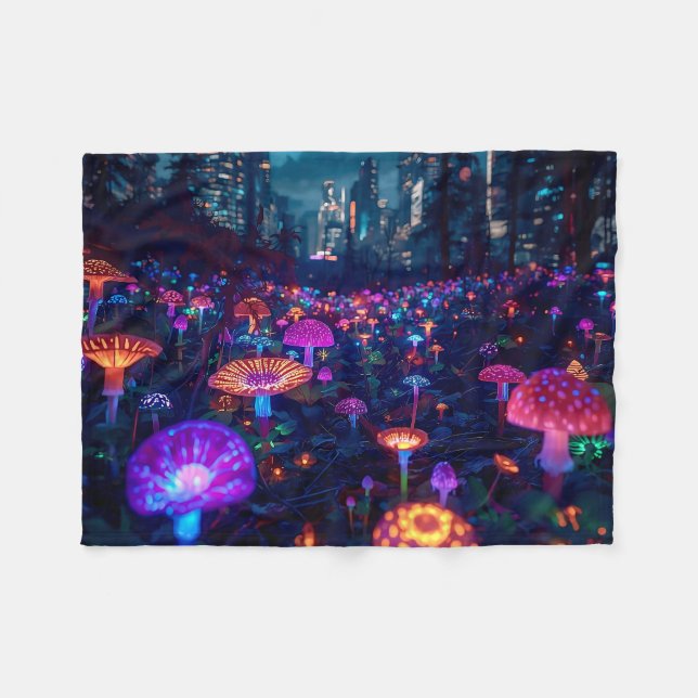 Couverture Polaire Beyond Glowfall Grove (Devant (Horizontal))