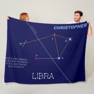 Couverture Polaire Bibliothèque de constellation zodiaque