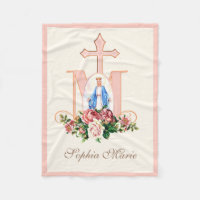 Bienheureuse Vierge Marie Marian Cross Roses relig