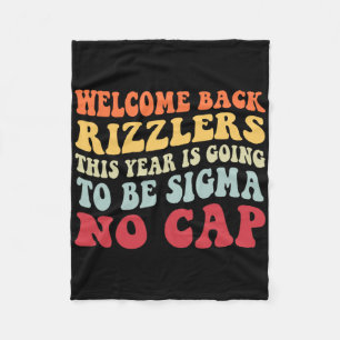 Couverture Polaire Bienvenue à nouveau Rizzlers Cette année va être S