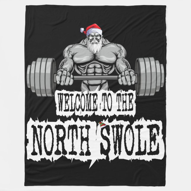 Couverture Polaire Bienvenue Dans Le Nord Du Swole (Devant)