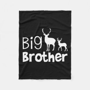 Couverture Polaire Big Brother Shirt - Chasse Aux Cerfs Pour Big Brot
