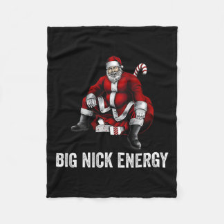 Couverture Polaire Big Nick Energy Fun Père Noël Noël 3
