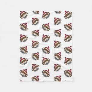 Couverture Polaire Big Smile Singe Emoji