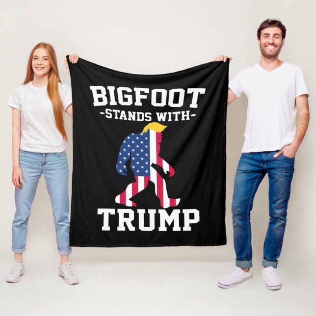 Couverture Polaire Bigfoot Se Déplace Avec Les Élections Trump De 202 (En situation)