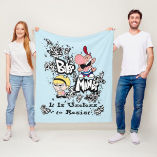 Couverture Polaire Billy & Mandy - Inutile de résister