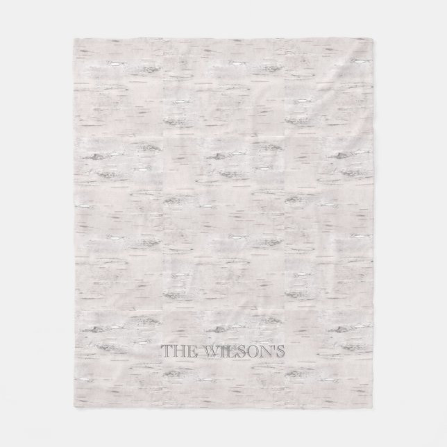 Couverture Polaire Birch Tree Natural NAME Outdoors Nuetrals Grey (Devant)