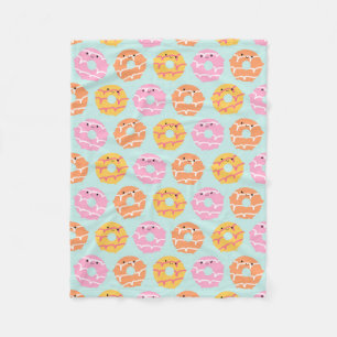 Couverture Polaire Biscuits de la fête de Kawaii