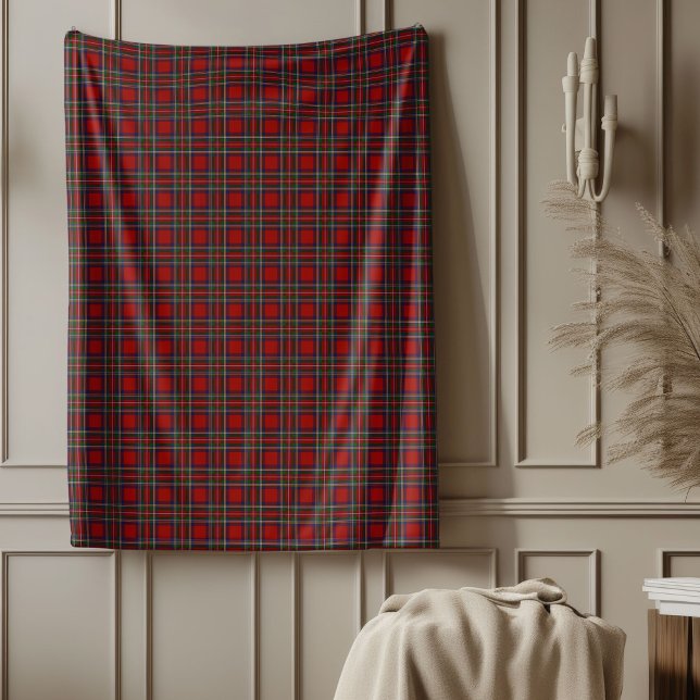 Couverture Polaire Blanche de Noël chaude pour les jours doux (Warm Christmas Plaid Blanket for Snuggly Days)