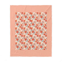 Blanche en polaire moderne Fleur