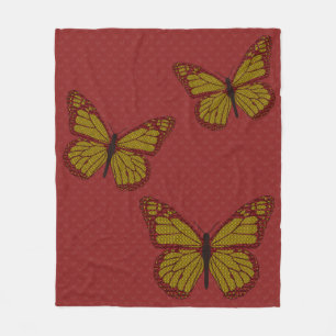 Couverture Polaire Blanche en polaire monarque chinoise