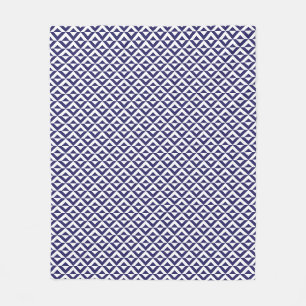 Couverture Polaire Blanche polaire bleue japonaise