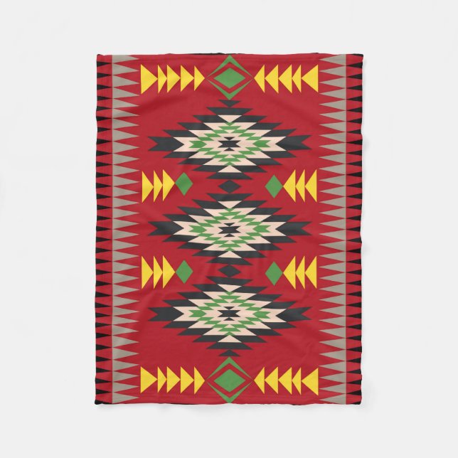 Couverture Polaire Blanche polaire indienne (Devant)