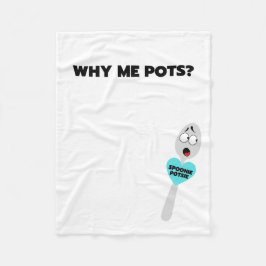 Couverture Polaire Blanche polaire Spoonie Potsie