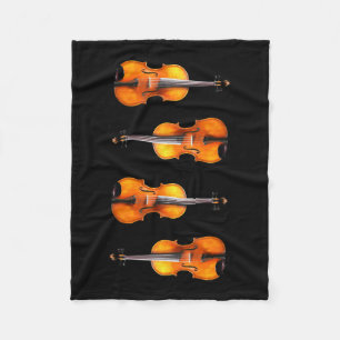 Couverture Polaire Blanche Violas Fleece