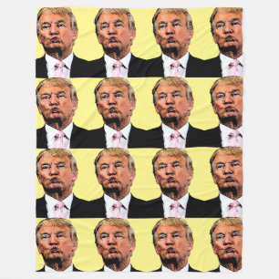COUVERTURE POLAIRE BLANCHET À GRANDE FLOTTE DE DONALD TRUMP