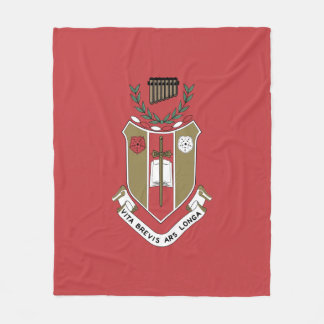 Couverture Polaire Blason de la Fraternité musicale Sigma Alpha Iota