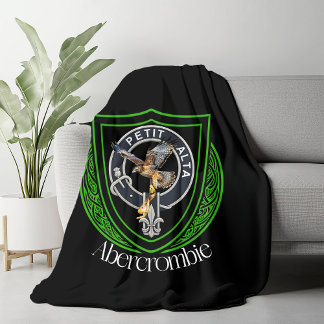 Couverture Polaire Blason du clan écossais Abercrombie