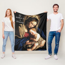 Blessé Mère Fleece Blanket