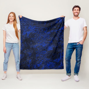 Couverture Polaire Bleu cobalt