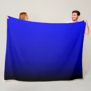 Couverture Polaire Bleu électrique renversant