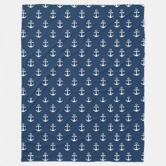 Couverture Polaire Bleu marin