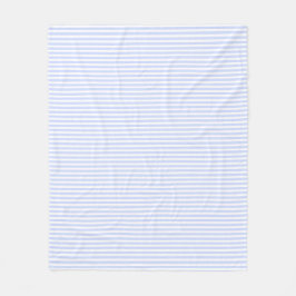Couverture Polaire Bleu pâle Ciel bleu et blanc