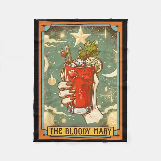 Couverture Polaire Bloody Mary Boire Tail The Bloody Mary Tarot Ca (Devant)