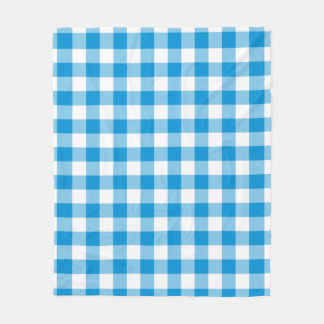 Couverture Polaire Blue Checkered Square Seamless Pattern