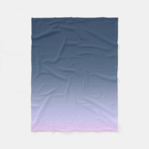 Couverture Polaire Blue-pink ombre