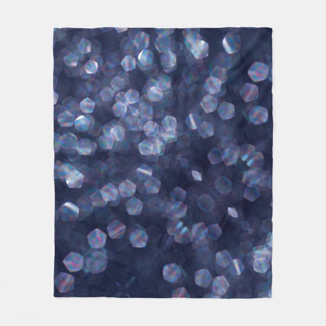 Couverture Polaire Blue Sparkle (Devant)