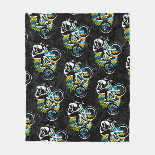 Couverture Polaire Bmx Freestyle - Comfy Fleece Blanket Bmx