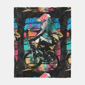 Couverture Polaire Bmx Freestyle - Cool Beach Bmx Fleece Blanket