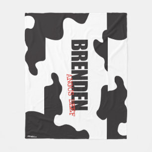 Couverture Polaire Boeuf de Brenden Angus, 50" x60 "