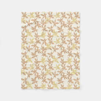 Couverture Polaire Bohemian flora retro botanical plant 