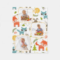 Bois Animaux Personnalisés Enfants Photos Couvertu