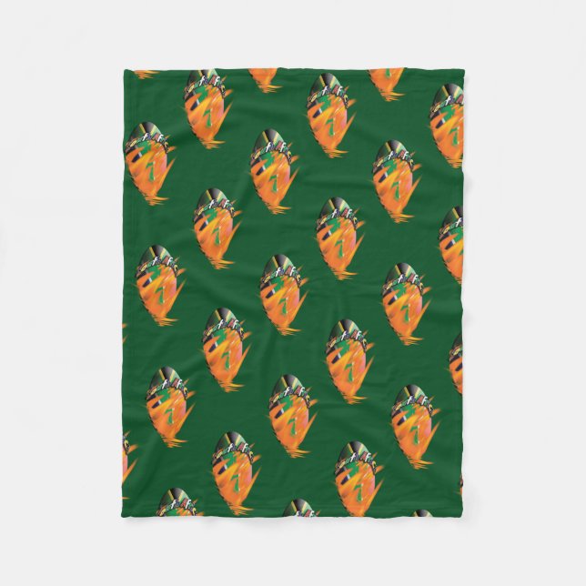 Couverture Polaire Bokke de l'Afrique du Sud de rugby (Devant)