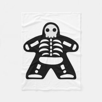 Couverture Polaire Bone Meeple Skeleton Halloween Board Gamer Cadeau