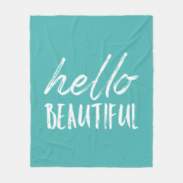 Couverture Polaire Bonjour Belle