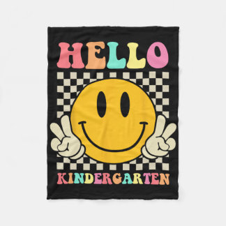 Couverture Polaire Bonjour maternelle Byck à l'école professeur groov