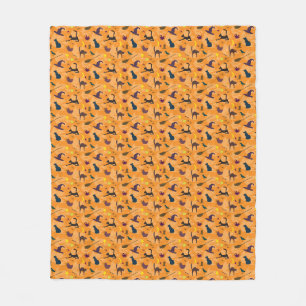Couverture Polaire Bonjour sorcière - sans couture motif Halloween. P