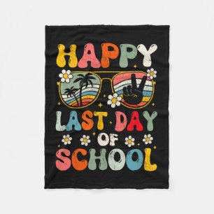Couverture Polaire Bonne Dernière Journée D'Été De L'École Enseignant