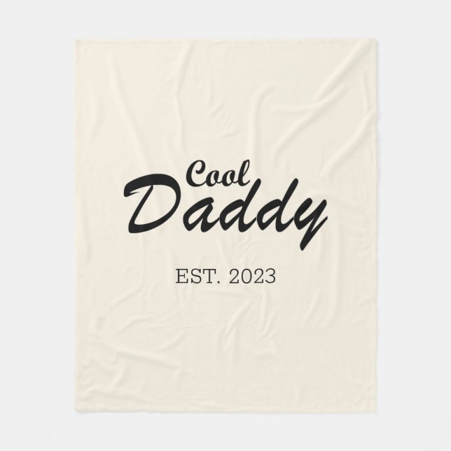 Couverture Polaire Bonne fête des pères meilleur papa cadeaux personn (Devant)