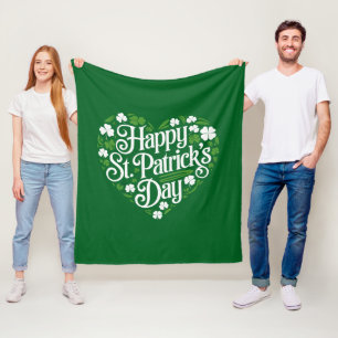 Couverture Polaire Bonne Saint Patrick's Day