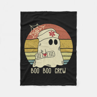 Couverture Polaire Boo Boo Infirmière D'Équipage Infirmière D'Hallowe
